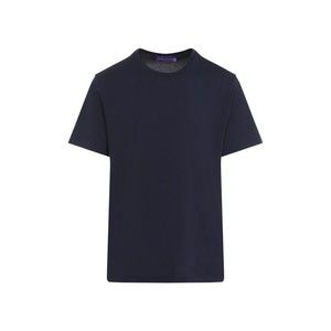 Ralph Lauren X Purple Label Plain Deep Blue Crew Neck T-Shirt - NWT